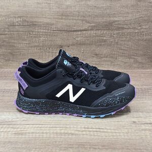 New Balance Fresh Foam Arishi Women’s Sz 8 Black Purple Running Shoes (WTARISK1)